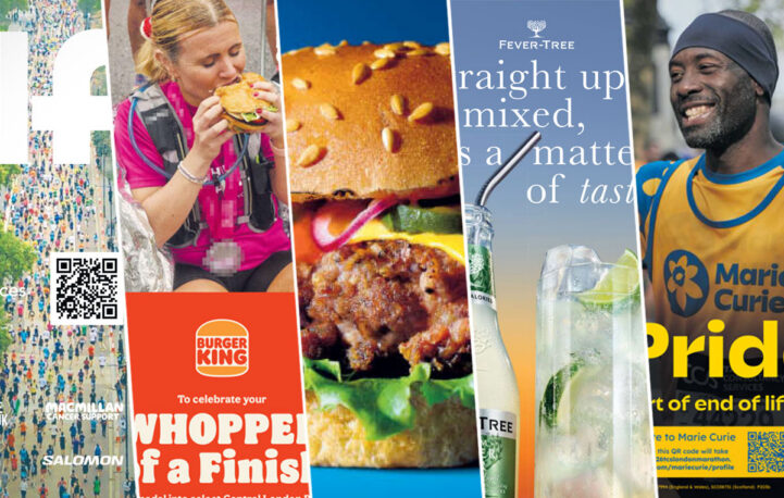 Stand out ads including Burger King and Ocado