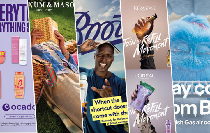 Stand out ads including Boots and Fortnum & Mason