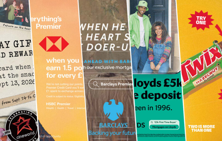 Stand out ads including Barclays and HSBC