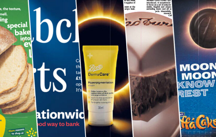 Stand out ads including Boots and Cadbury