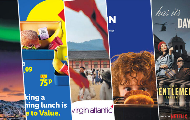 Stand out ads including Virgin Atlantic and Amazon
