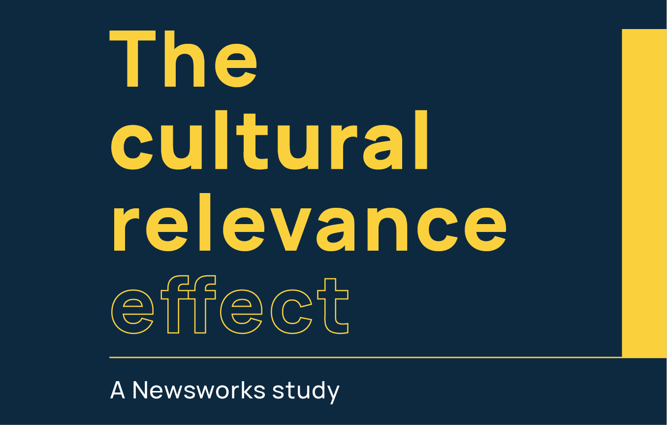The cultural relevance effect