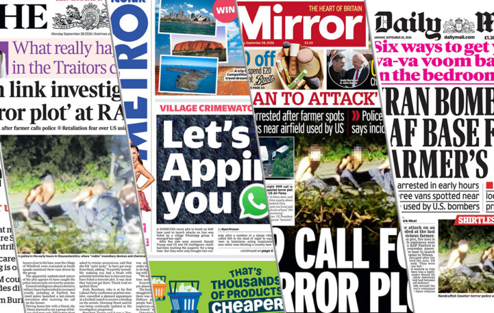 Front pages