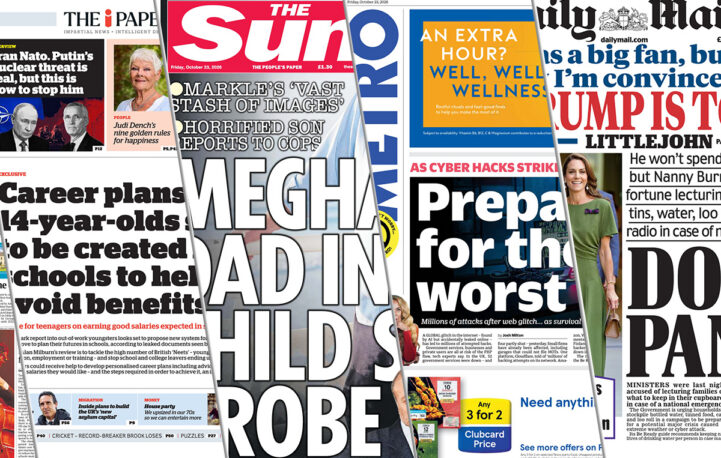 Front pages