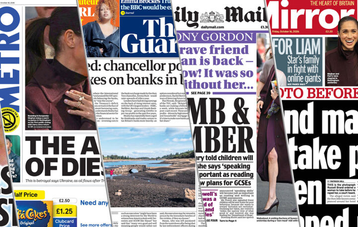 Front pages