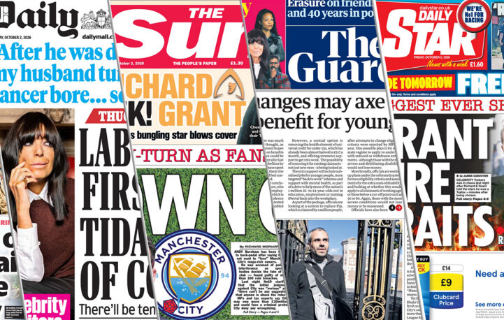 Front pages